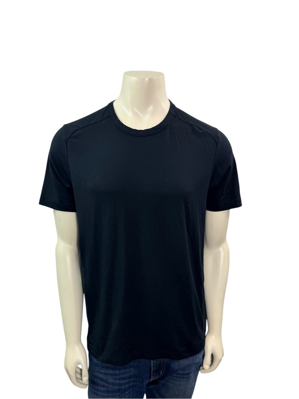 Untuck it Men’s Size Large Short Sleeve Crew Neck Navy Blue Casual Tee
